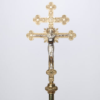 H-137 Processional Cross, Brass