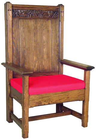 Celebrant Chair with Wood Back - 150