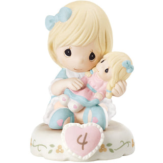 Growing In Grace Age 4 Blonde Girl Figurine - 152010