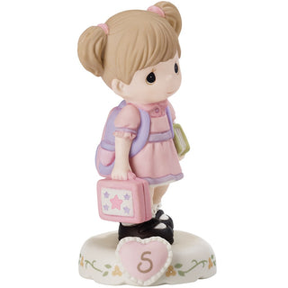 Growing In Grace Age 5 Brunette Girl Figurine - 152011B