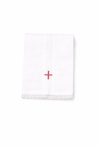RED CROSS LINEN/COTTON FINGER TOWEL - 154-RC-FINGER-TOWEL