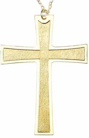 1598 Gold Plated Pectoral Cross