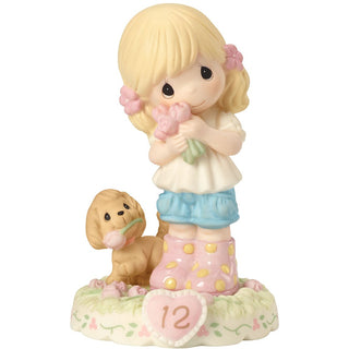 Growing In Grace, Age 12 Blonde Girl Figurine - 162011