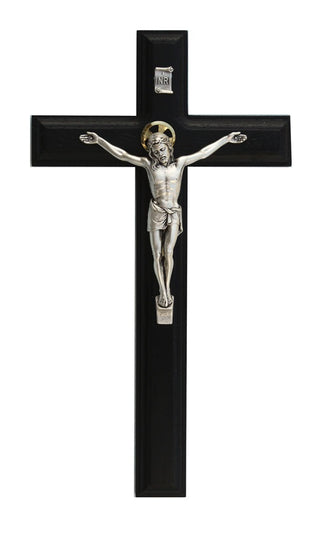 17486 9in. Black Crucifix