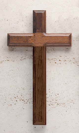 17/517 11in. Walnut Cross with Beveled Edges