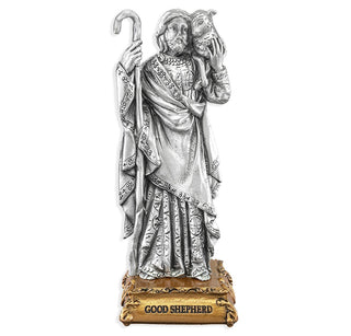 Good Shepherd - 4.5" Pewter Statue - 1799-136