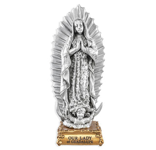 Our Lady of Guadalupe - 4.5" Pewter Statue - 1799-216