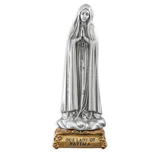Our Lady of Fatima - 4.5" Pewter Statue - 1799-225