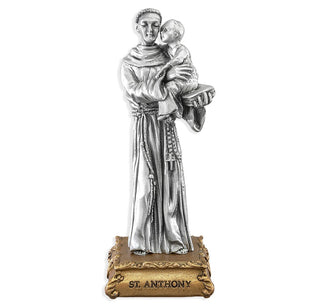 Saint Anthony - 4.5" Pewter Statue - 1799-300