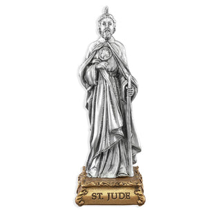 Saint Jude - 4.5" Pewter Statue - 1799-320