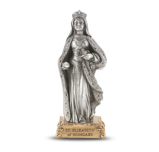Saint Elizabeth - 4.5" Pewter Statue - 1799-438