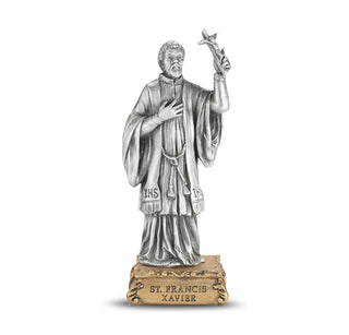 Saint Francis - 4.5" Pewter Statue - 1799-444