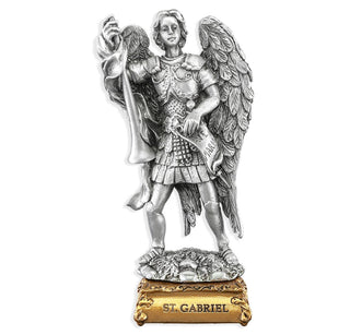 Saint Gabriel - 4.5" Pewter Statue - 1799-445