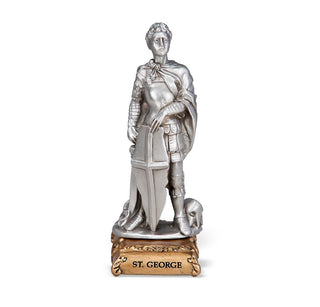 Saint George - 4.5" Pewter Statue - 1799-446