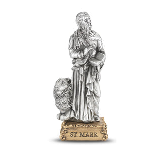 Saint Mark - 4.5" Pewter Statue - 1799-488