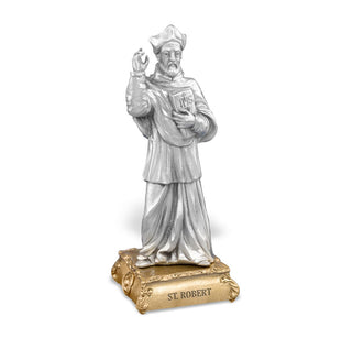 Saint Robert - 4.5" Pewter Statue - 1799-534