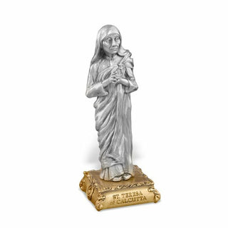 Saint Teresa of Calcutta - 4.5" Pewter Statue - 1799-575