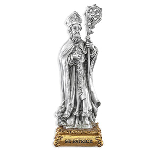 Saint Patrick - 4.5" Pewter Statue - 1799-640