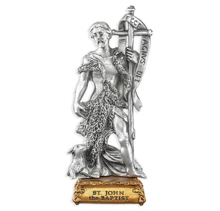 Saint John the Baptist - 4.5" Pewter Statue - 1799-964