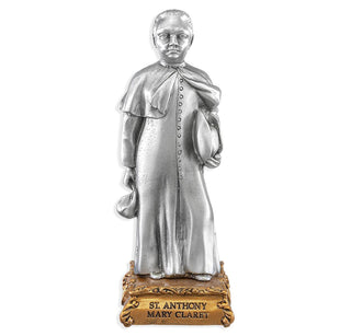 Saint Anthony Mary Claret - 4.5" Pewter Statue - 1799-968