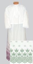 1860A Traditional Alb with Wheat Embroidery