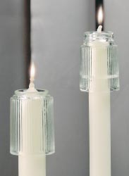 Glass Candle Burner/Follower