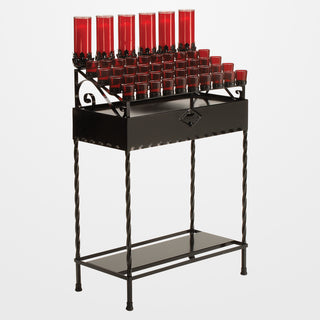 Wrought Iron Votive Light Stand - 19X01