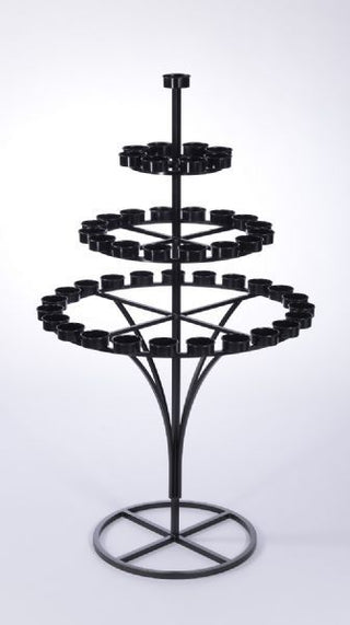 Custom Circular 6 Day Stand - 48 Light, Free Standing - 19X48R