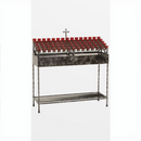 Votive Light Stand Wrought Iron - 75 Lights - 19X75