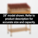 Votive Stands with Husks - 75 Light - 19X75H