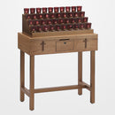 Electronic Votive Light Stand - Tubular Base with Cross Insert - 19XEL401