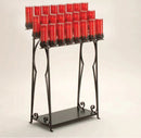 Votive Stand with Utility Shelf - 24 Lights - 19X92