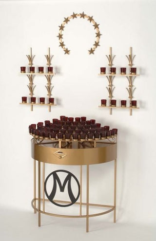 19X56R Custom Gold with Red Gl