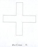 Scale Paten - 6"D - Design: 01/CROSS - ZEPPO-01/CROSS