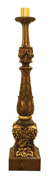 MJ2022 Carved Candlestick