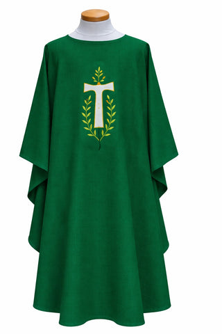 TAU CROSS W/OLIVE BRANCH CHASUBLE - 2032-CHASUBLE