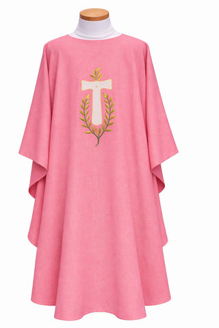 TAU CROSS W/OLIVE BRANCH CHASUBLE - 2032-CHASUBLE