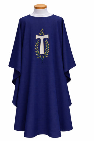 TAU CROSS W/OLIVE BRANCH CHASUBLE - 2032-CHASUBLE