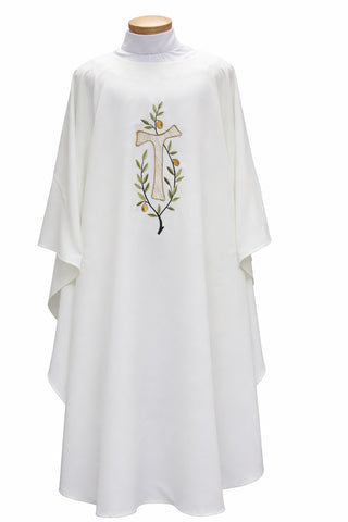 TAU CROSS W/OLIVE BRANCH CHASUBLE - 2032-CHASUBLE