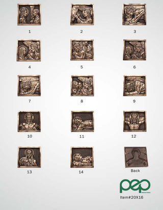 Plaque Stations - 9" x 10" - 20X16