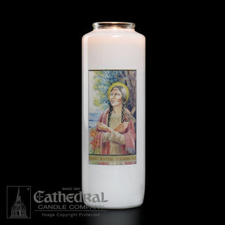 2115 St. Kateri Tekakwitha 6 Day Candle