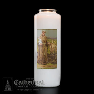 2117 St. Francis 6 Day Candle