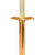 ALTAR CANDLESTICK SATIN BRONZE 14" - PB21614SBZ