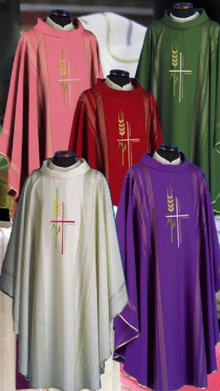 216 Lines Style Fabric Vestments