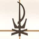 Modern Chi-Rho Symbol Insert - 22X18
