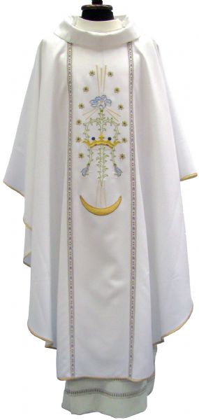 233 Elaborately Embroidered Marian Vestments