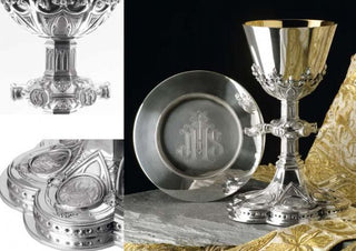 2410 Chalice & Paten - Gothic