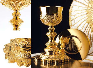 2425 Chalice & Paten - Baroque