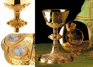 2440 Chalice & Paten - Gothic