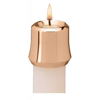 1124 Satin Chrome Candle Burner/Follower